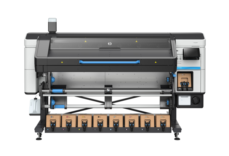 HP Latex 830W Printer — 64-inch large format printer with white ink, ARS, and rotation chamber