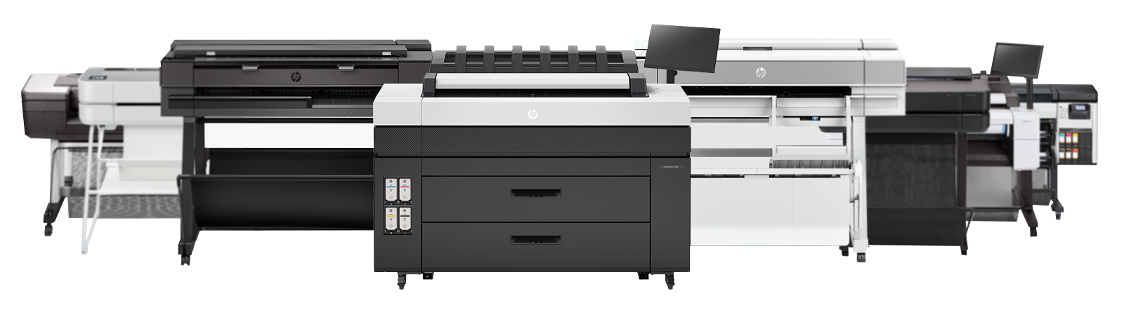 HP DesignJet CAD and technical plotter range